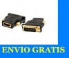 CONECTOR / ADAPTADOR/ CONVERSOR DVI MACHO A HDMI 24 PIN + 1 PLANO PIN